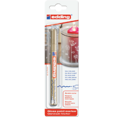 Marqueur peinture edding 751 à base d'huile 1-2mm or blister 1 pièce