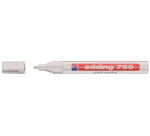 Marqueur peinture edding 750 à base d'huile 2-4mm blanc blister 1 pièce