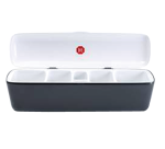 Présentoir de table Douwe Egberts 5 compartiment avec contenu noir