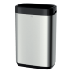 Trash can Tork Image Design 50 liters, black/stainless steel