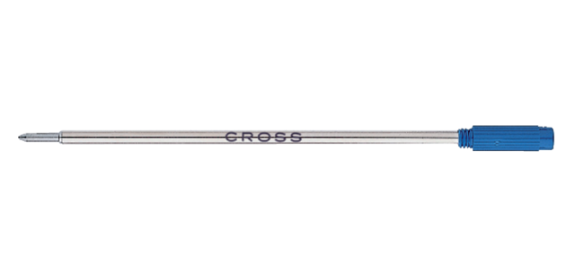 Recharge stylo bille Cross Medium bleu