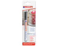 Paintmarker edding 751 op oliebasis 1-2mm zwart blister à 1 stuk