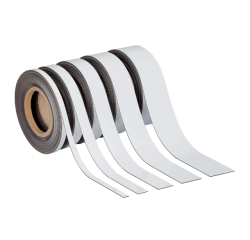 Magneetband MAUL beschrijf- wisbaar 10mx40mmx1mm wit