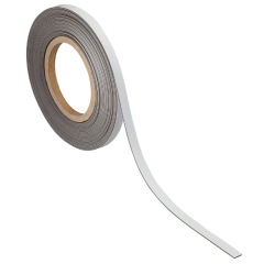 Magneetband MAUL beschrijf- wisbaar 10mx10mmx1mm wit
