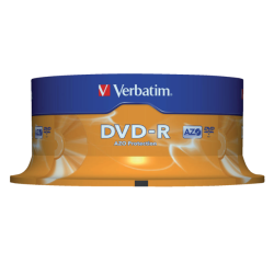 Verbatim - DVD-R x 25 - 4.7 Go - support de stockage