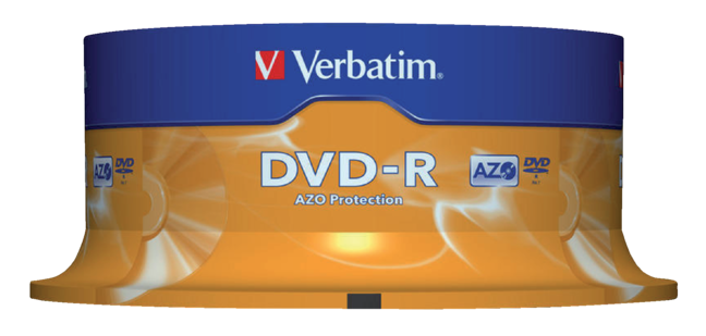 Verbatim - DVD-R x 25 - 4.7 GB - storage media