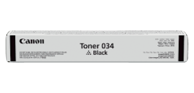 Tonercartridge Canon 034 zwart