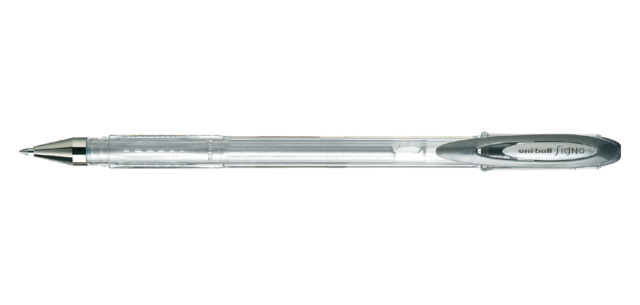 Uni-ball Signo Medium Roller Metallic Silver