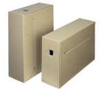 Loeff's boîte à archives City box 30+, ft 390 x 260 x 115 mm, brun/blanc, paquet 50 pcs