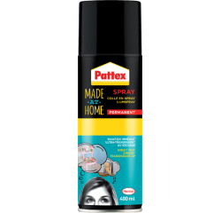 Spray adhesive Made at Home Pattex permanent 400 ml.