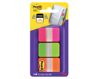 Indextabs Post-it 686GOT 25.4x38mm strong roze en groen 36 tabs