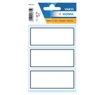 Etiquette cahier HERMA 5711 36x80mm cadre gris 18 pièces