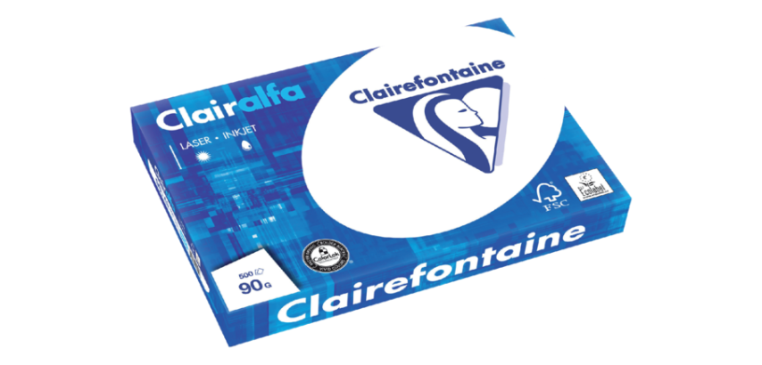 Clairefontaine Clairalfa Copier Paper A3 90g White 500 Sheets