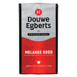 Koffie Douwe Egberts snelfiltermaling Melange Rood 500gr