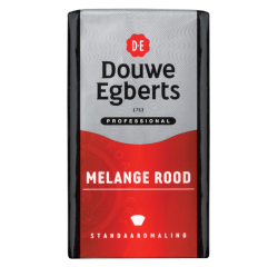 Koffie Douwe Egberts snelfiltermaling Melange Rood 250gr