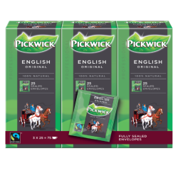 Thé Pickwick Fair Trade anglais 25x 2g