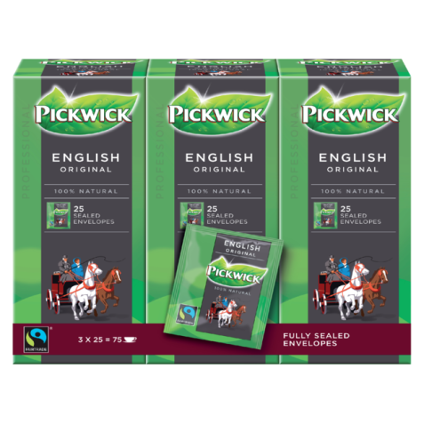Thee Pickwick Fair Trade English 25x2.5gr