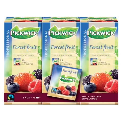 Thee Pickwick Fair Trade forest fruit 25x1.5gr