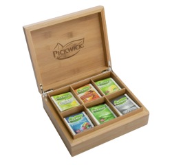 Coffret à thé Pickwick Fair trade inclus 6 saveurs