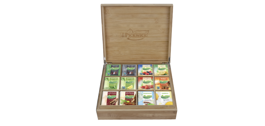 Theekist Pickwick inclusief 12 smaken thee