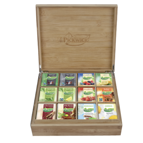 Coffret à thé Pickwick inclus 12 saveurs