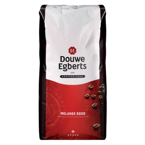 Koffie Douwe Egberts bonen Melange Rood 3kg