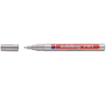 Marqueur peinture edding 751 à base d'huile 1-2mm argent blister 1 pièce