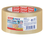 Ruban adhésif d'emballage PVC, extra-résistant, 65 µ, ultra strong Tesa, 50 mm x 66 m