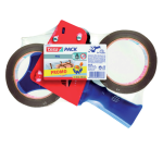 Ruban d’emballage tesapack® ultra strong 66mx50mm PVC + dévidoir