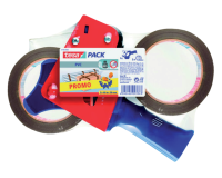 Verpakkingstape tesapack® ultra strong 66mx50mm pvc + dispenser