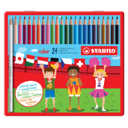 Crayons de couleur STABILO 979 Color assorti boîte 24 pièces
