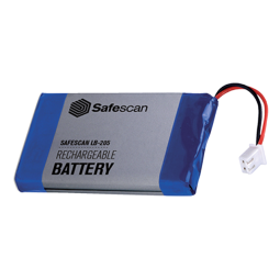 Safescan pile rechargeable LB-205, pour détecteur de faux billets 6185