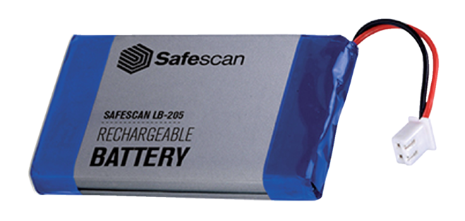 Safescan wiederaufladbare Batterie LB-205, für Falschgeld-Detektor 6185