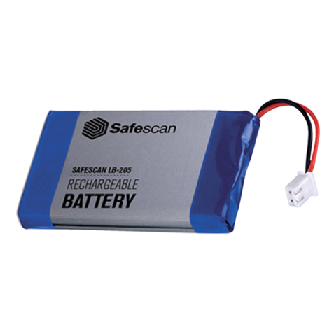 Safescan pile rechargeable LB-205, pour détecteur de faux billets 6185