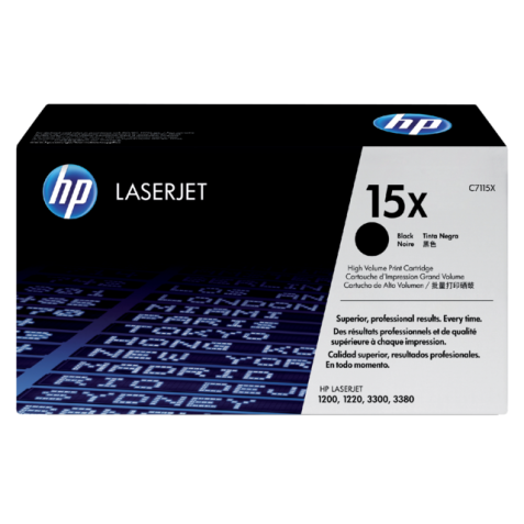 Cartouche toner HP C7115X 15X noir