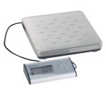 Pèse-paquet MAULcargo jusqu'à 50kg plateau en métal 27x27cm + batterie 9V argent