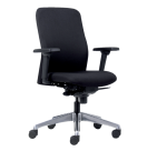 Chaise de bureau Euroseats Milano noir