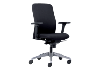 Chaise de bureau Euroseats Milano noir