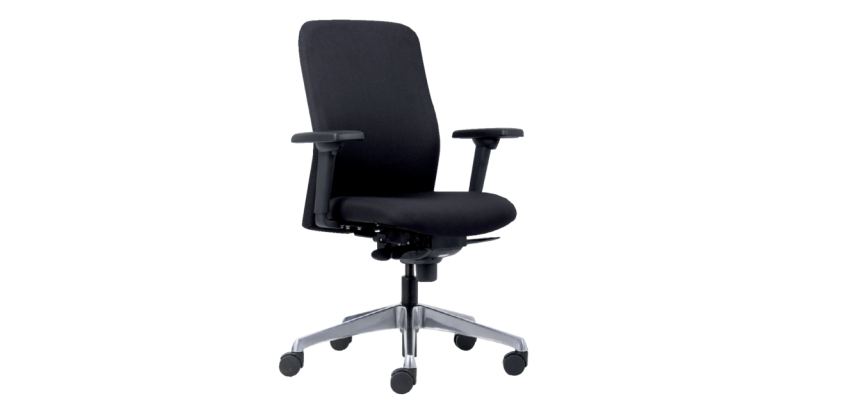 Bürostuhl Euroseats Milano Schwarz