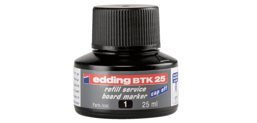 Encre marqueur edding BTK25 pour tableau blanc noir