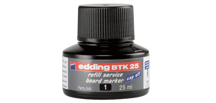 Encre marqueur edding BTK25 pour tableau blanc noir