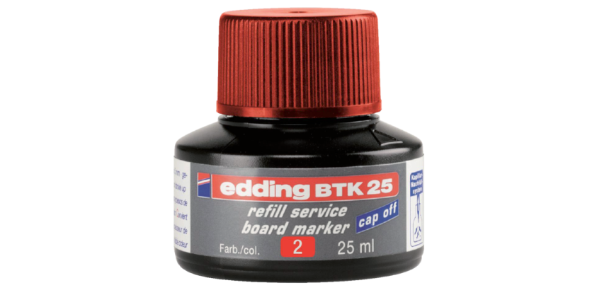 Edding BTK25 Tintenmarker für Weißwandtafel rot