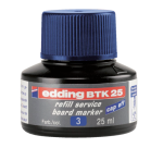 Encre marqueur edding BTK25 pour tableau blanc bleu