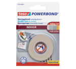 Dubbelzijdig montagetape tesa® Powerbond Indoor 1,5mx19mm wit