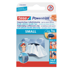 Bande adhésive tesa Powerstrips® SMALL double face 1kg 14 pièces