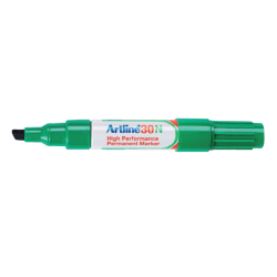 Marqueur Artline 30 biseauté vert 2-5mm