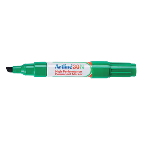 Viltstift Artline 30 schuin 2-5mm groen