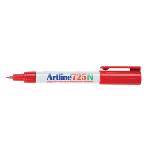 Fineliner Artline 725 rond fijn rood