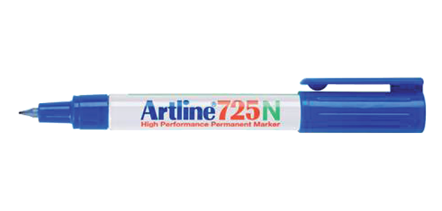 Fineliner Artline 725 rond 0.4mm blauw