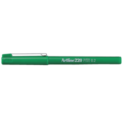 Fineliner Artline 220 ogive Extra Fin vert